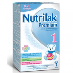Смесь молочная Нутрилак 0-12 мес. с пребиотиками и нуклеотидами 400 г