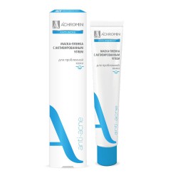 Маска-пленка Achromin для глубокого очищения кожи с активированным углем 75 мл