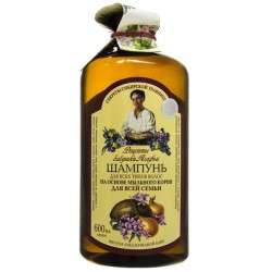 Шампунь Рецепты бабушки Агафьи для всех типов волос с шелухой лука и ржаным хлебом 600 мл