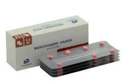 Моксонидин Канон табл. п/о пленочной 0.4 мг 40 шт.