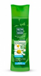 Шампунь Чистая линия Восстанавливающий ромашка для сухих и поврежденных волос 400 мл