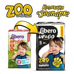 Подгузники-трусики 48 шт. Libero ап энд гоу макси плюс 10-14 кг