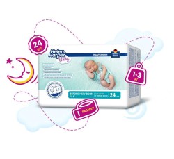Подгузники 24 шт. Helen Harper для недоношенных детей 1-3 кг